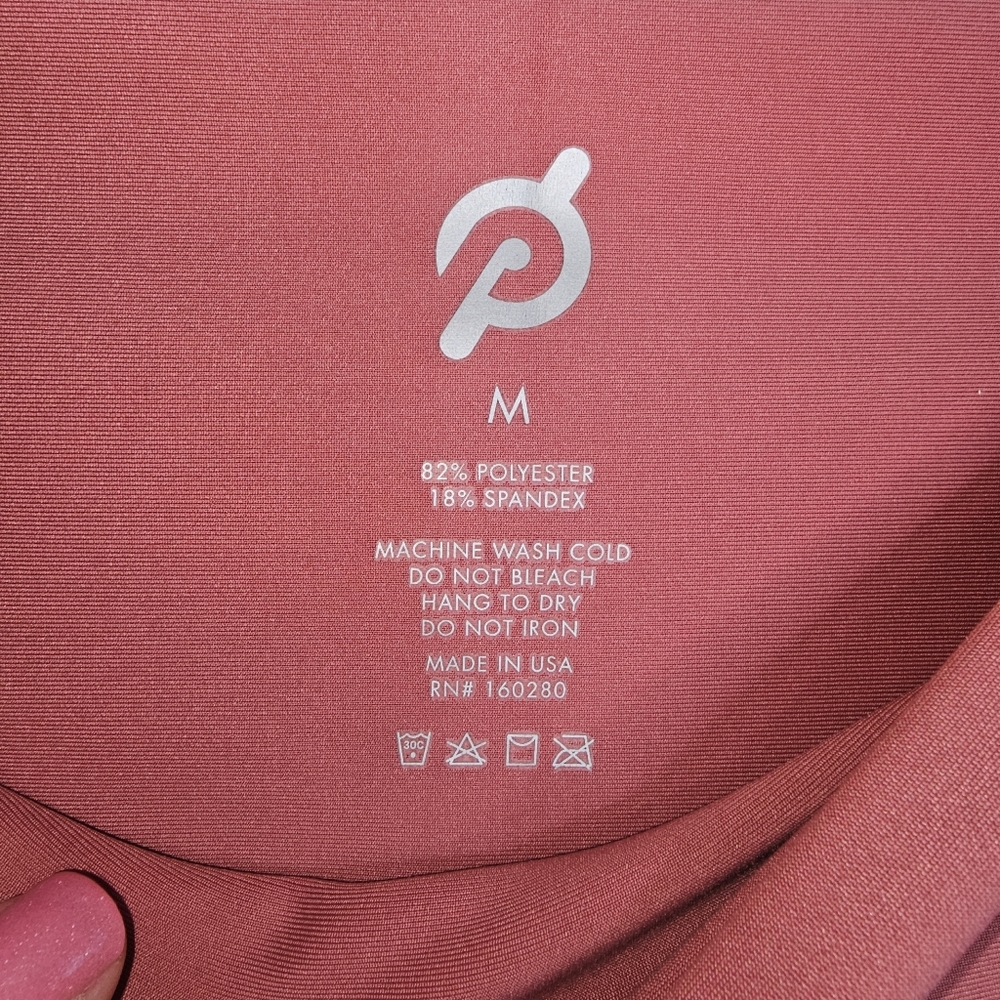 Peloton Rose Pink High-Waist Leggings - Picture 9 of 12
